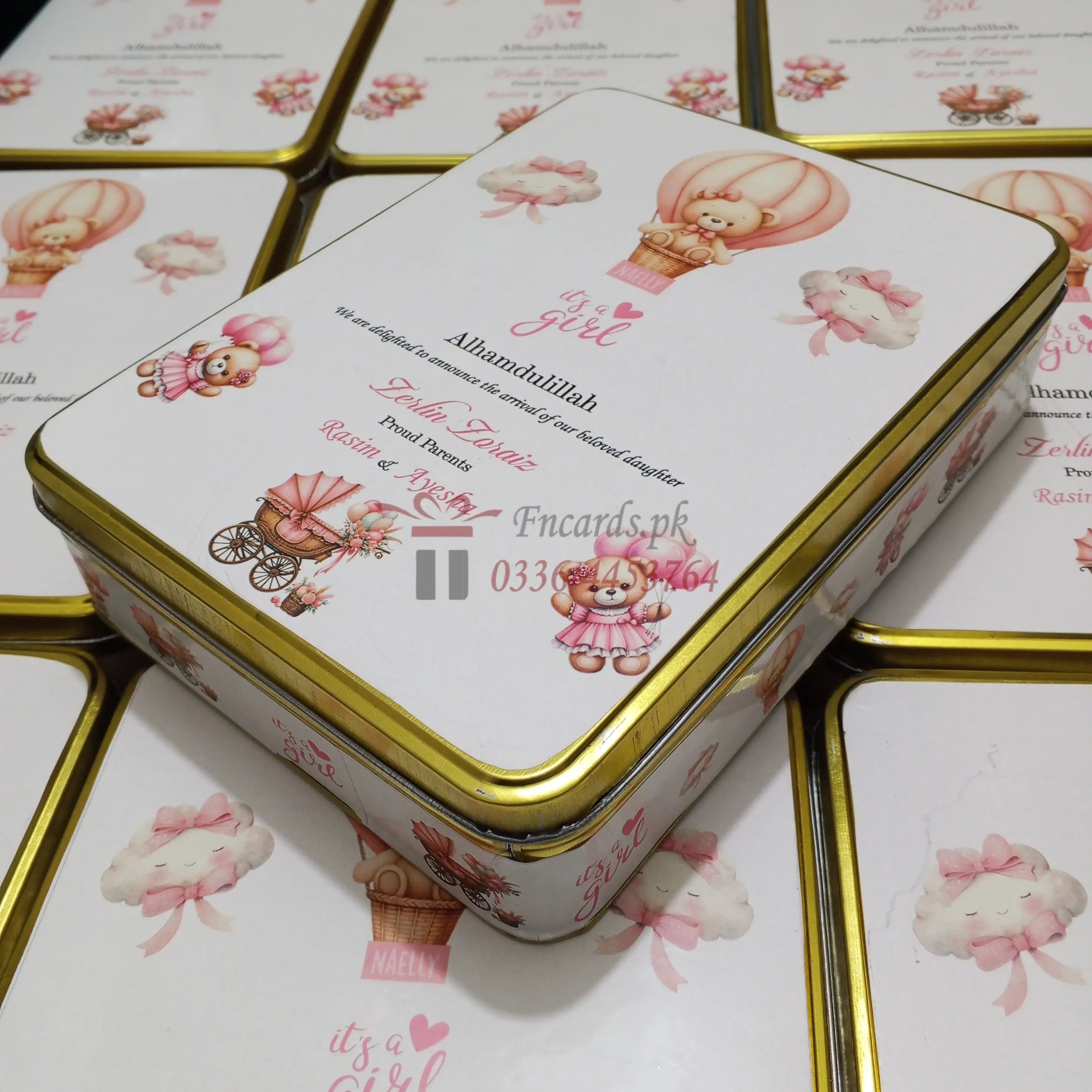 Baby Announcement Box 222