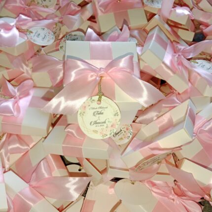 Bid Boxes Pink Tai With Tag