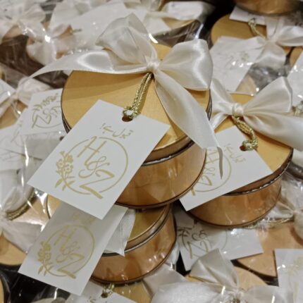 Tin Bid Boxes With Tai Tag