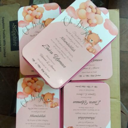 Half Kg Sweet Boxes For Baby Girl