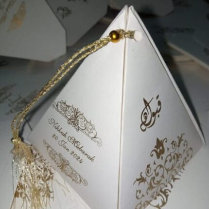 Simple But Unique Triangle Bid Boxes