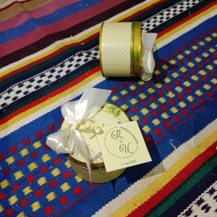 Tin Bid Boxes With Tag Tai