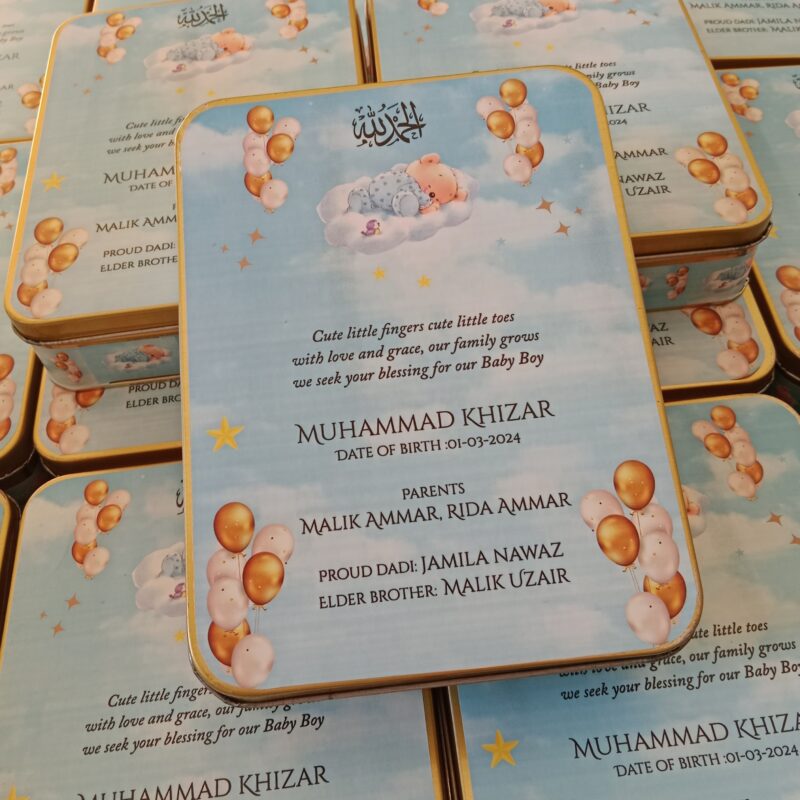 Baby Boy 1 Kg Sweet Box