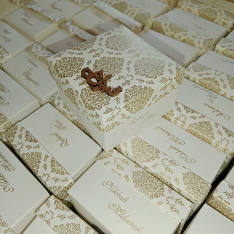 Wood Qabool Hai Bid Boxes