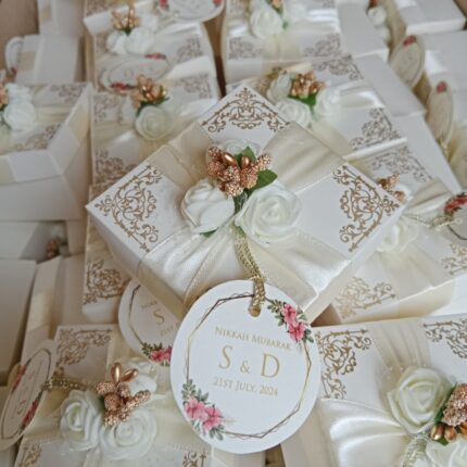 Bid Boxes With Flower And Seed