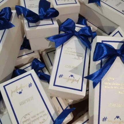 Two Colours Long Bid Boxes