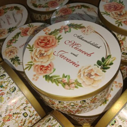 Half Kg Nikkah Sweet Tin Boxes