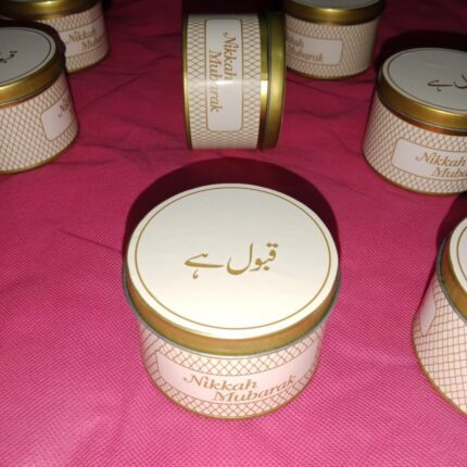 Qabool Hai Tin Bid Boxes