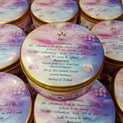 Half Kg Sweets Box For Baby Girl