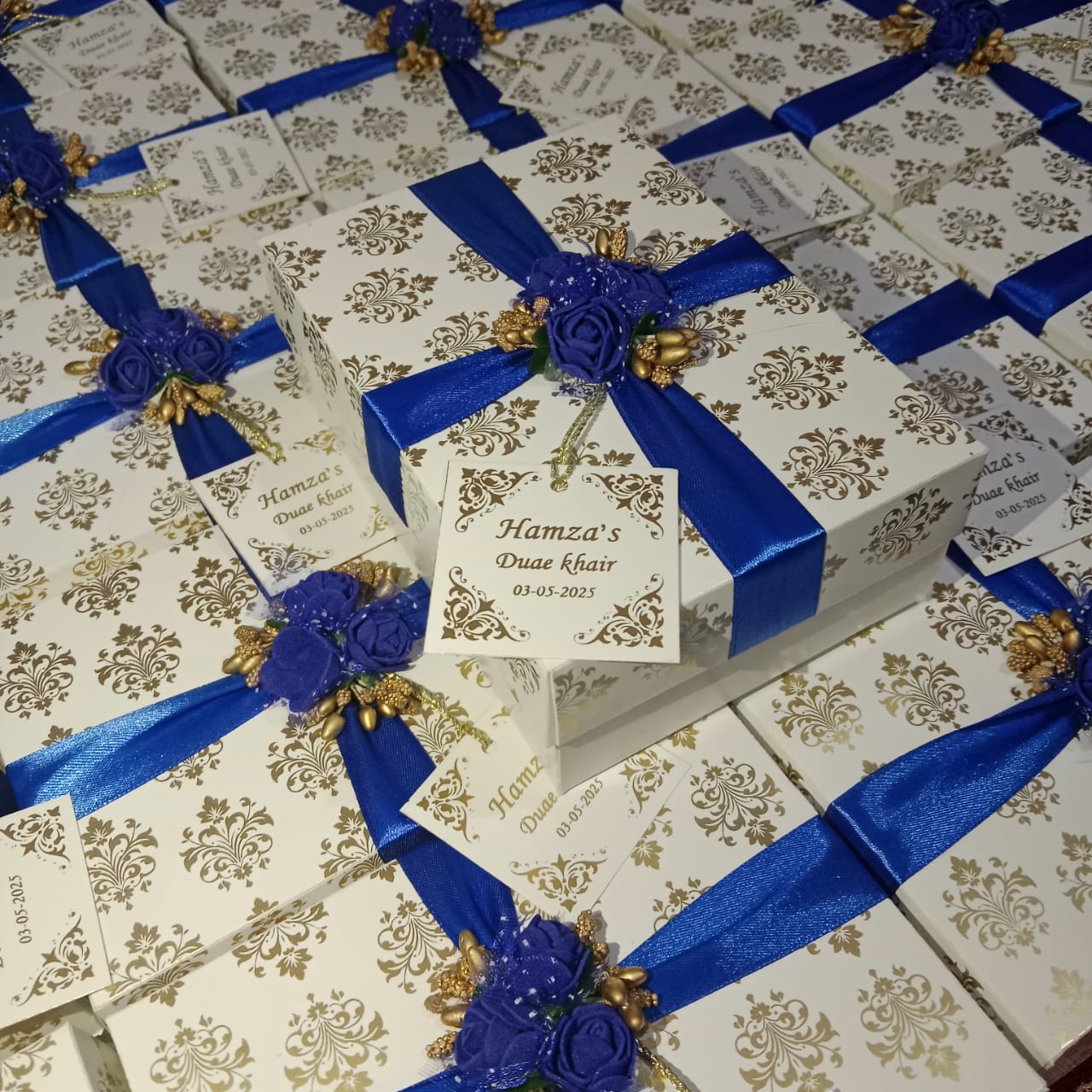 Half Kg Hard Sweet Box With Flowers Seeds Name Tag Half Kg Hard Sweet Box With Flowers Seeds Name Tag