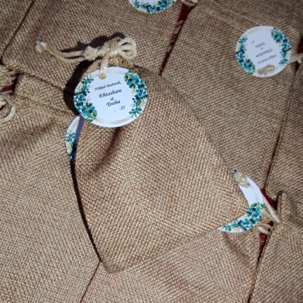 Bid Pouches With Name Tag