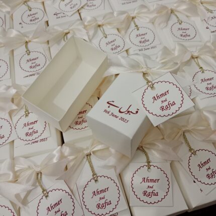 Qabool Hai Bid Boxes With Name Tag