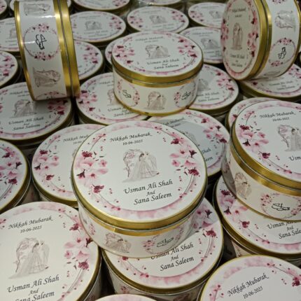 250 Gram Sweet Boxes with Name