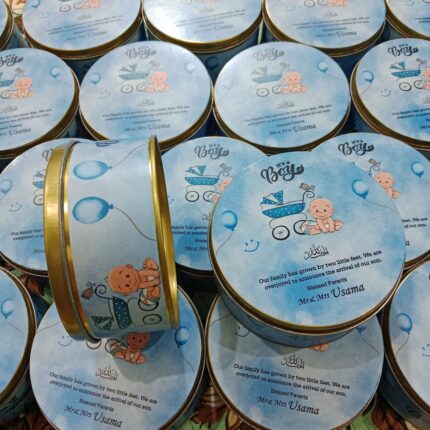 250 Gram Baby Boy Sweets Boxes