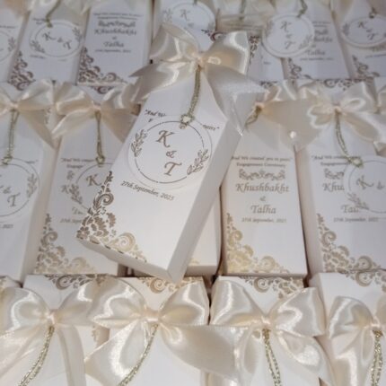 Long Bid Boxes With Name Tag And Tai