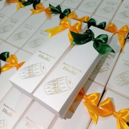 Dholki Boxes With Name Tai