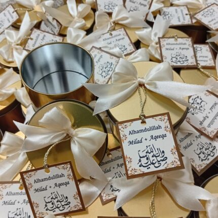 Tin Box Tai With Tag